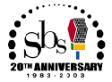 (SPANISH BROADCASTING SYSTEM 20th ANNIVERSARY LOGO)