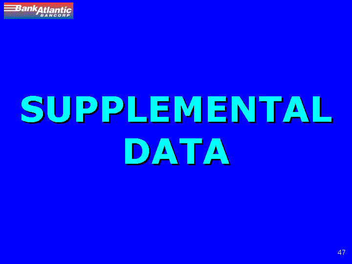 (SUPPLEMENTAL DATA)