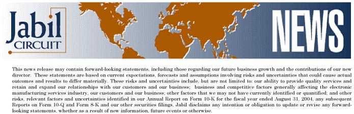 (JABIL CIRCUIT NEW PAPER ARTICLE)