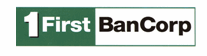 (1FirstBanCorp Logo)