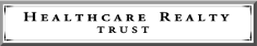 (HEALTH CARE REALTY TRUST LOGO)