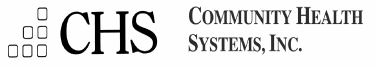 (COMMUNITY HEALTH SYSTEMS, INC. LOGO)