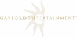 (GAYLORD ENTERTAINMENT LOGO)