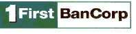 (First BanCorp Logo)
