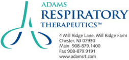 (ADAMS RESPIRATORY THERAPEUTICS LOGO)