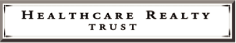 (HEALTHCARE REALTY TRUST LOGO)