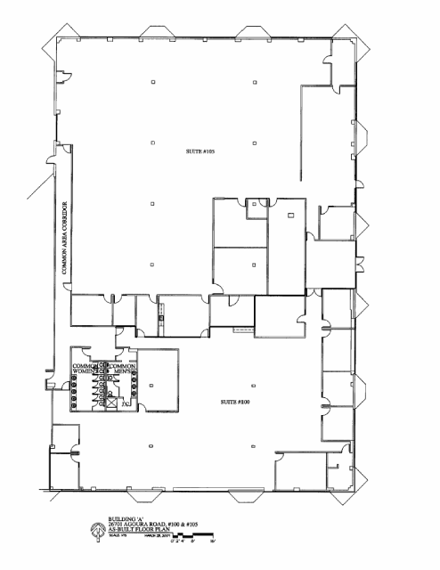 (OUTLINE OF PREMISES BUILDING A)