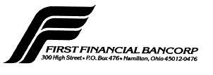 (FIRST FINANCIAL LOGO)