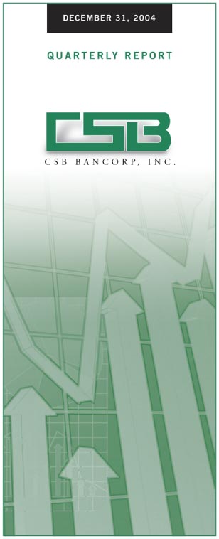 (CSB Bancorp, Inc. Logo)