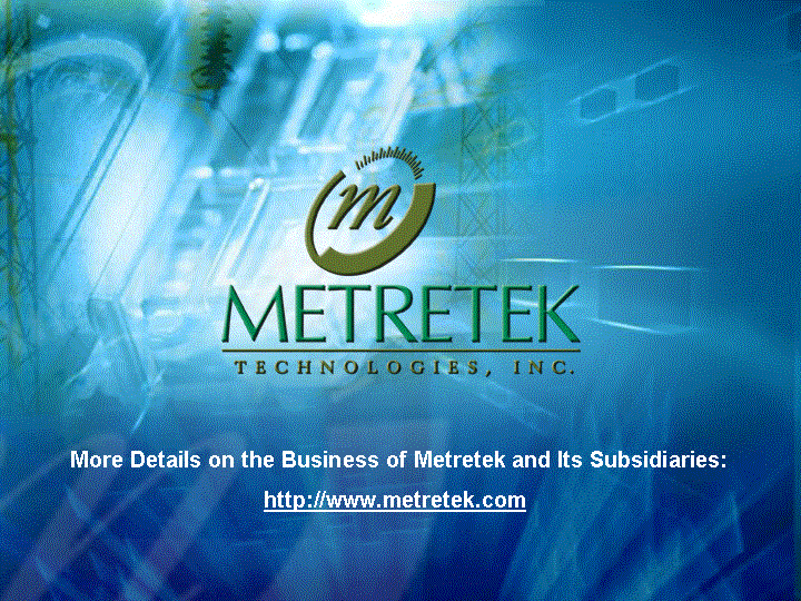 (METRETEK TECHNOLOGIES, INC. IMAGE)