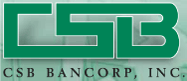 (CSB BANCORP INC LOGO)