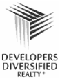 (DEVELOPERS DIVERSIFIED REALTY LOGO)