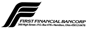 (FIRST FINANCIAL LOGO)