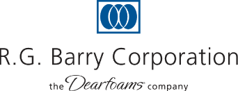 (R.G. BARRY CORPORATION LOGO)