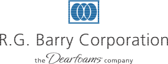 (R. G. BARRY CORPORATION LOGO)