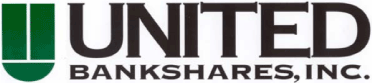 (UNITED BANKSHARES, INC. LOGO)