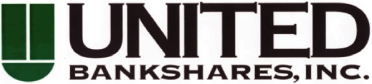 (UNITED BANKSHARES, INC. LOGO)