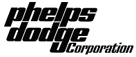 [PHELPS DODGE CORPORATION LOGO]