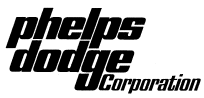 (PHELPS DODGE CORPORATION LOGO)