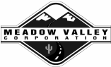 (MEADOW VALLEY CORPORATION LOGO)