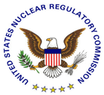 (U.S. NUCLEAR REGULATORY COMMISSION LOGO)
