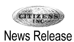 (CITIZENS INC. LOGO)