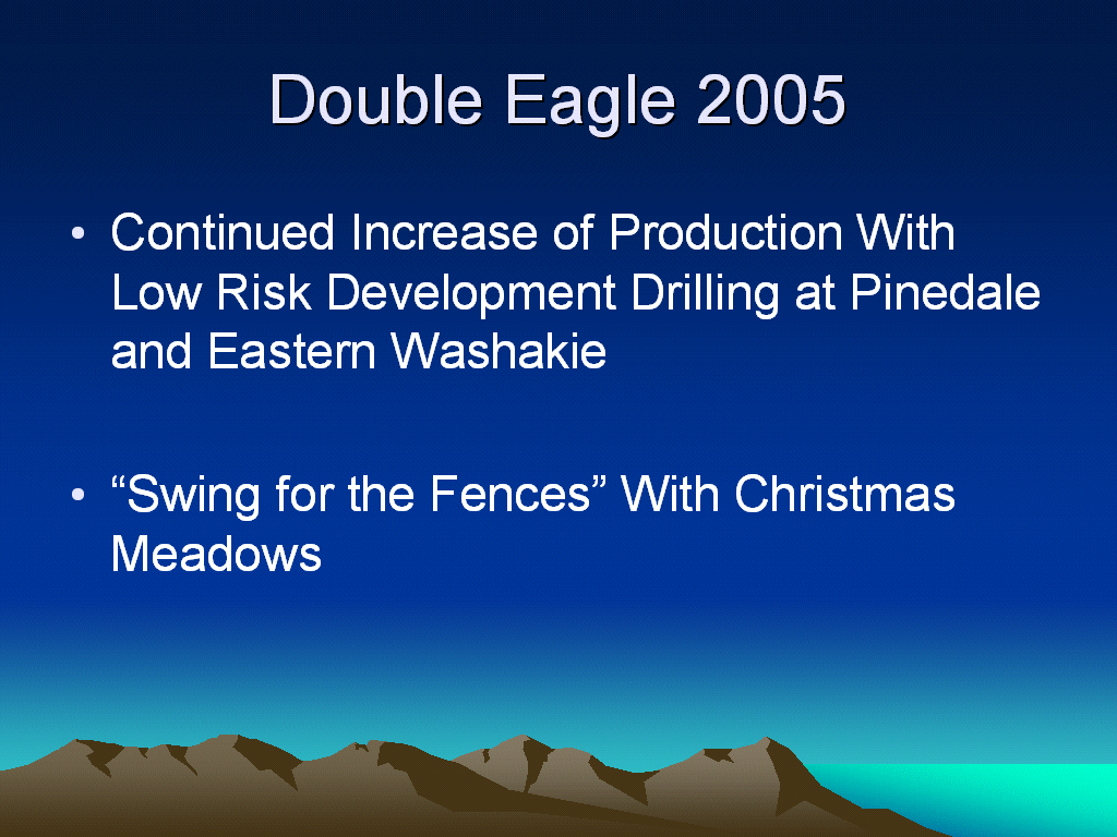 (DOUBLE EAGLE 2005)