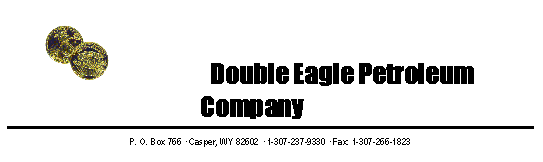 (Double Eagle Petroleum Company Logo)