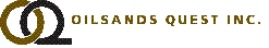 (OILSANDS QUEST INC. LOGO)