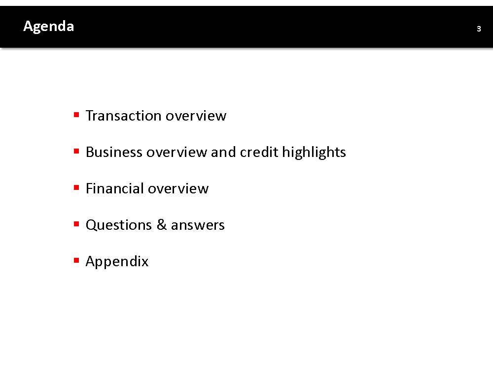 INVESTOR PRESENTATION PAGE 4