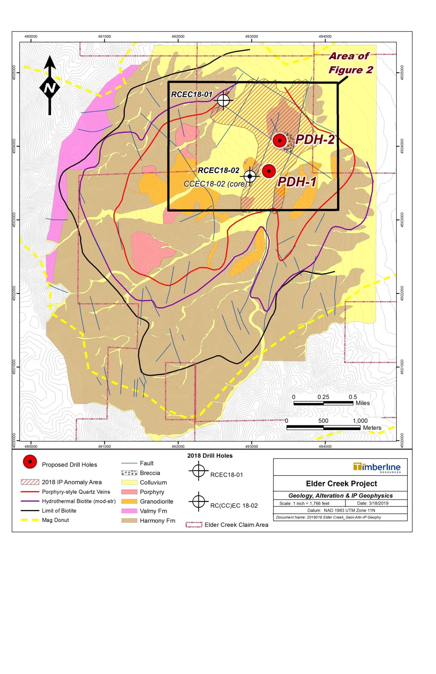 20190318 Elder Creek_Geol-Altn-IP Geophy_PDHs for PR 329b.jpg