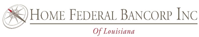 Home Federal's logo