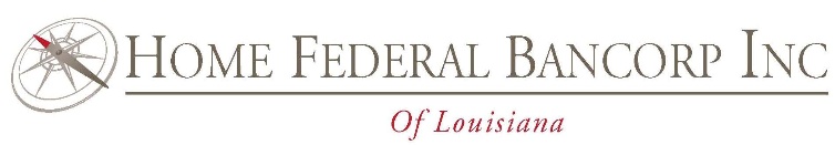 Home Federal's logo