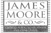 [JAMES MOORE LOGO]