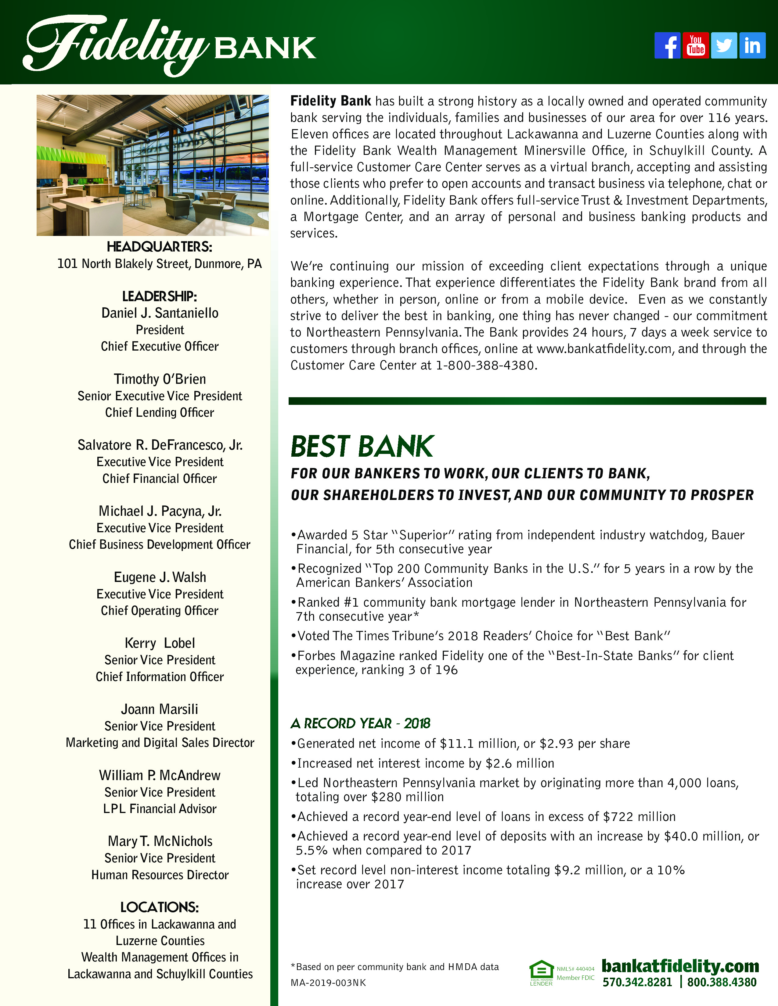 J:\Investor Relations\Annual Meeting\2019 Annual Meeting\8-k for Annual Meeting\Shareholder Mtg attendee handout 050719-page-1.jpg