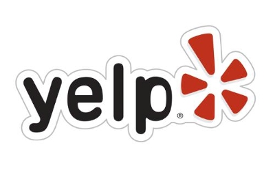 Yelp logo.