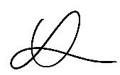 THAD M. BROWN SIGNATURE