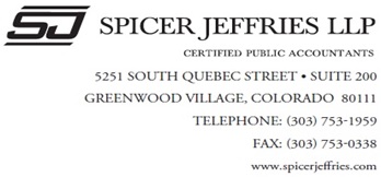 (SPICER JEFFRIES LLP LOGO)