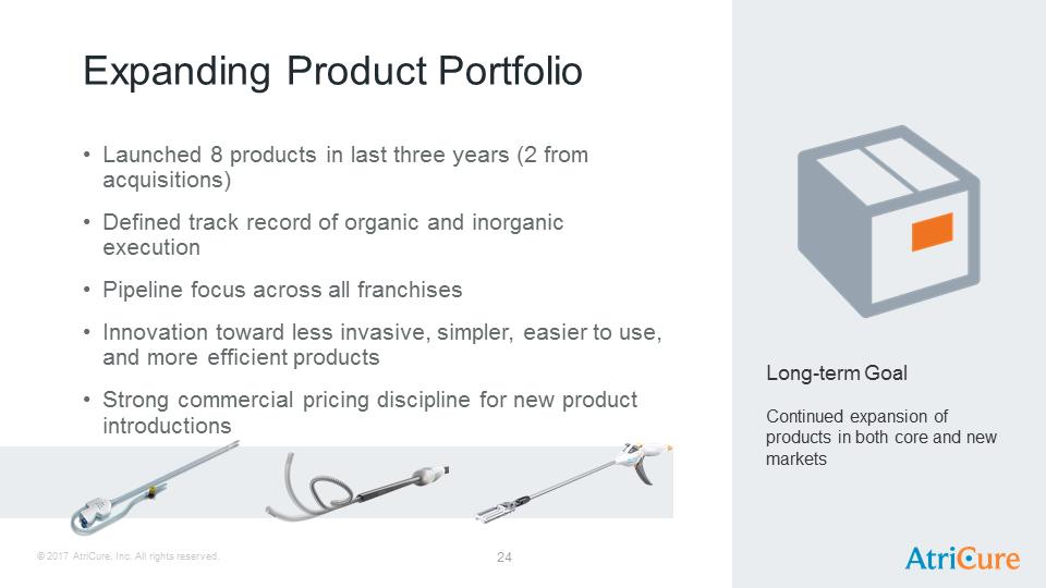 J:\SEC Filings\8-K\Infestor Presentation Aug17\AtriCure Investor Presentation Aug 2017\Slide24.PNG