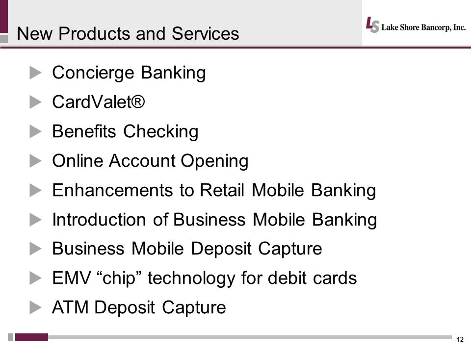 I:\Accounting\10 Q's and K's\2016\10 K\Annual Meeting\Meeting Presentation\Slides\Lakeshore 2017 Annual Mtg Presentation - Final\Slide12.PNG