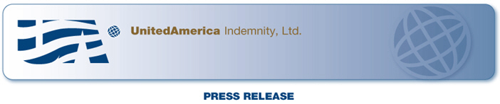 (UNITED AMERICA INDEMNITY LOGO)