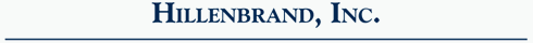 (HILLENBRAND LOGO)