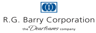 (R.G. BARRY CORPORATION LOGO)