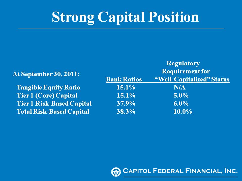 Slide in Stifel presentation