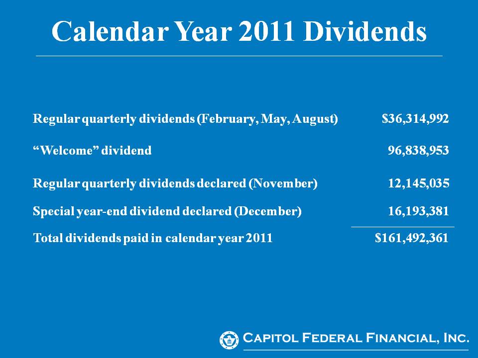 Slide in Stifel presentation