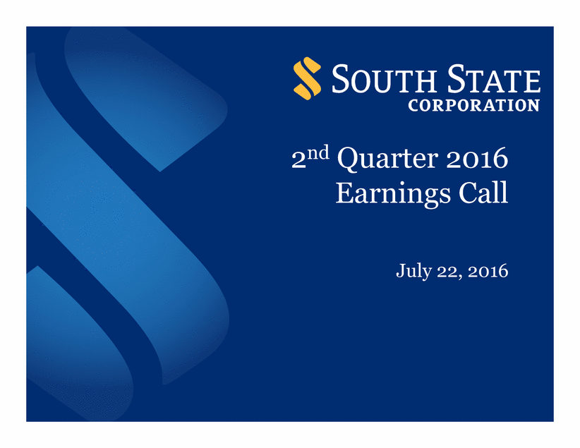 Earnings Call 2Q2016 Final updated disclaimer