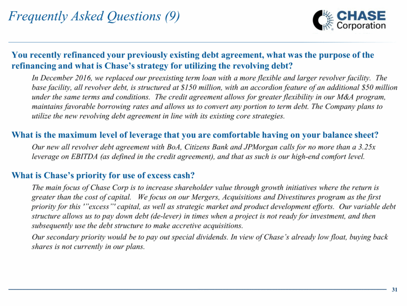 Chase Investor Presentation - Apr 2017- Draft (1)