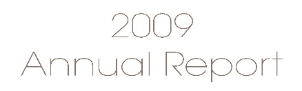 2009 Annual Report logo