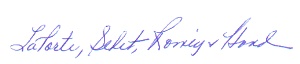 LaPorte signature