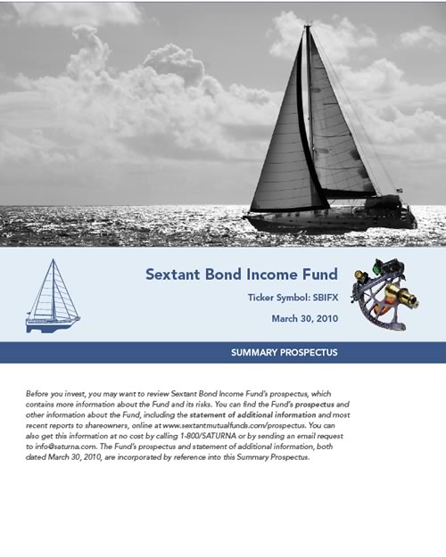 Sextant Bond Income Fund